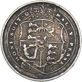 1819 Sixpence - George III British Silver Coin - Nice