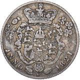 1821 Sixpence - George IV British Silver Coin