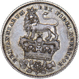 1826 Sixpence - George IV British Silver Coin - Very Nice