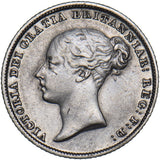 1844 Sixpence - Victoria British Silver Coin - Nice