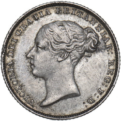 1846 Sixpence - Victoria British Silver Coin - Very Nice