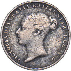 1850 Sixpence - Victoria British Silver Coin