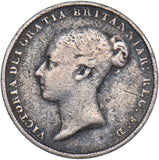 1850 Sixpence - Victoria British Silver Coin
