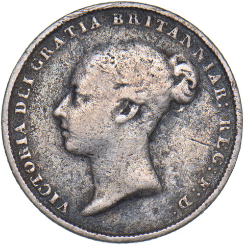 1850 Sixpence - Victoria British Silver Coin