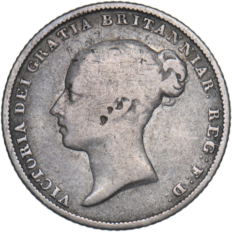 1851 Sixpence - Victoria British Silver Coin