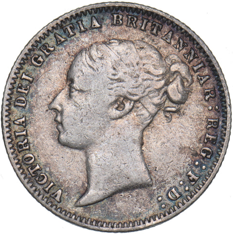 1879 Sixpence - Victoria British Silver Coin - Nice