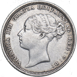 1880 Sixpence - Victoria British Silver Coin - Nice