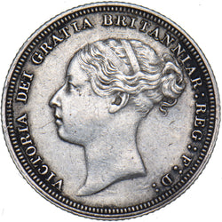 1881 Sixpence - Victoria British Silver Coin - Very Nice