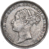 1881 Sixpence - Victoria British Silver Coin - Very Nice