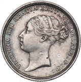 1883 Sixpence - Victoria British Silver Coin - Nice