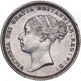 1883 Sixpence - Victoria British Silver Coin - Superb