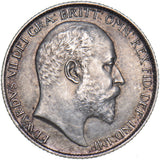 1902 Matt Proof Sixpence - Edward VII British Silver Coin - Superb