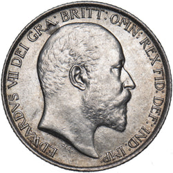 1902 Sixpence - Edward VII British Silver Coin - Very Nice