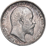 1906 Sixpence - Edward VII British Silver Coin - Nice