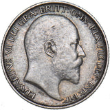 1907 Sixpence - Edward VII British Silver Coin - Nice