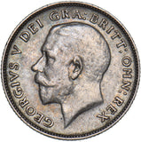 1912 Sixpence - George V British Silver Coin - Nice