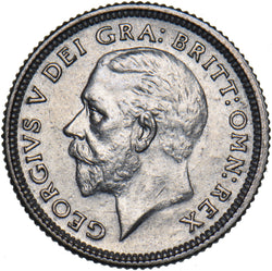1926 Sixpence - George V British Silver Coin - Very Nice