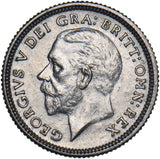 1926 Sixpence - George V British Silver Coin - Very Nice