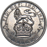 1926 Sixpence - George V British Silver Coin - Very Nice