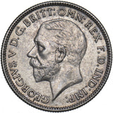 1932 Sixpence - George V British Silver Coin - Very Nice