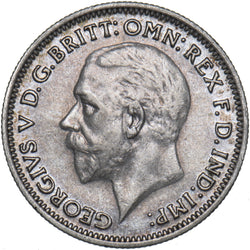 1936 Sixpence - George V British Silver Coin - Very Nice