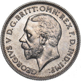1936 Sixpence - George V British Silver Coin - Superb