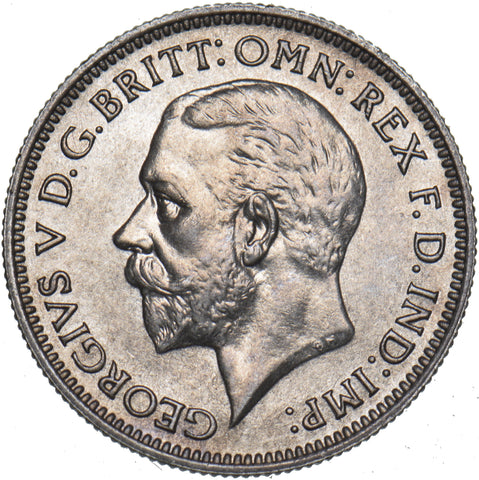 1936 Sixpence - George V British Silver Coin - Superb