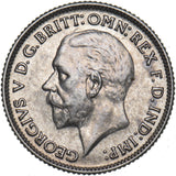 1930 Sixpence - George V British Silver Coin - Very Nice