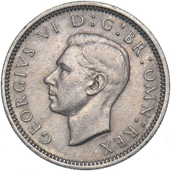 1952 Sixpence - George VI British  Coin - Nice
