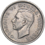 1952 Sixpence - George VI British  Coin - Nice