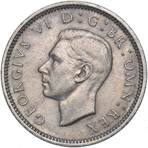 1952 Sixpence - George VI British  Coin - Nice