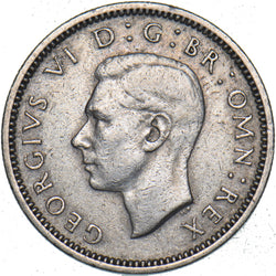 1952 Sixpence - George VI British  Coin - Nice