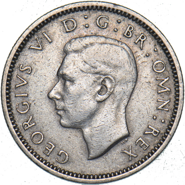 1952 Sixpence - George VI British  Coin - Nice