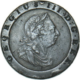 1797 Cartwheel Twopence - George III British  Coin