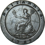 1797 Cartwheel Twopence - George III British  Coin