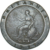 1797 Cartwheel Twopence - George III British  Coin