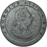 1797 Cartwheel Penny - George III British Copper Coin