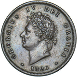 1826 Penny - George IV British Copper Coin - Very Nice