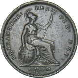 1831 Penny - William IV British Copper Coin - Nice