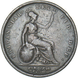 1834 Penny - William IV British Copper Coin