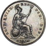 1853 Penny - Victoria British Copper Coin