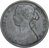 1863 Penny - Victoria British Bronze Coin