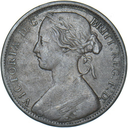 1864 Penny - Victoria British Bronze Coin