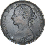 1894 Penny - Victoria British Bronze Coin - Nice