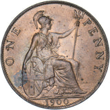 1900 Penny - Victoria British Bronze Coin - Very Nice