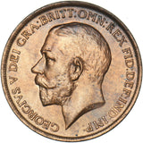 1911 Penny - George V British Bronze Coin - Superb