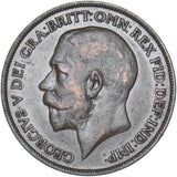 1918 KN Penny - George V British Bronze Coin - Nice