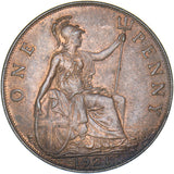 1921 Penny - George V British Bronze Coin - Superb