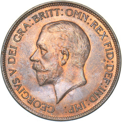 1930 Penny - George V British Bronze Coin - Superb