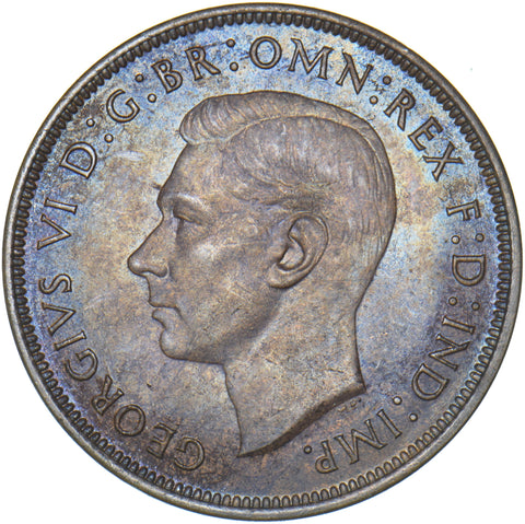 1946 Penny - George VI British Bronze Coin - Superb